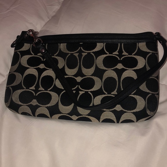 Coach Monogram Wristlet - Picture 1 of 3